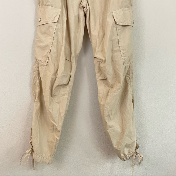 AMO Oatmeal Parachute Cargo Pants‎ Size Medium - Picture 5 of 13